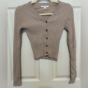 Ribbed Cardigan